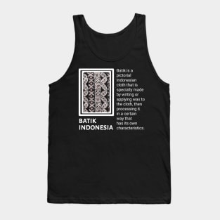 Batik Indonesia Tank Top